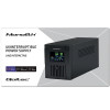 QOLTEC ZASILACZ AWARYJNY UPS LINE INTERACTIVE | MONOLITH | 1500VA | 900W | LCD | USB-10018064