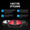Mysz HP 240 Empire Red Bluetooth Mouse bezprzewodowa czerwono-czarna 43N05AA-10027866