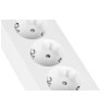 Listwa zasilająca Belkin Power Surge 4-PORT + 1xUSB-A +1xUSB-C 2.4A PD 525J 2m White Schuko-10064248