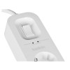 Listwa zasilająca Belkin Power Surge 4-PORT + 1xUSB-A +1xUSB-C 2.4A PD 525J 2m White Schuko-10064249