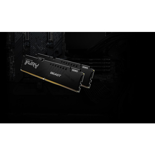 Kingston FURY DDR5 64GB (2x32GB) 5200MHz CL40 Beast Black XMP-10012214