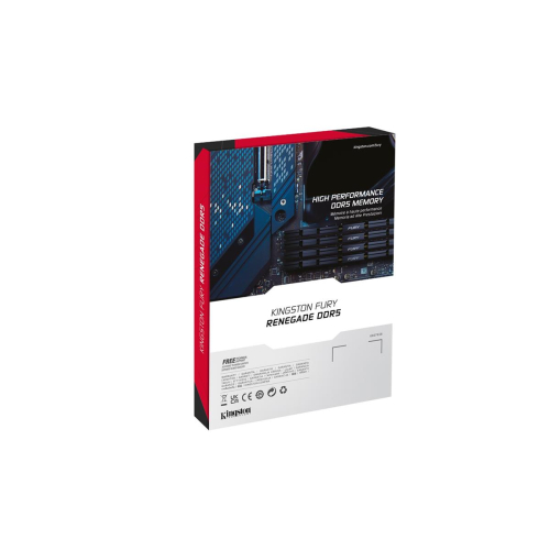 KINGSTON DDR5 96GB 6000MT/s CL32 DIMM (Kit of 2) FURY Renegade Silver XMP-10012315