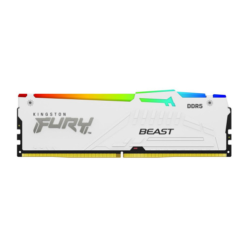 Kingston FURY DDR5 32GB (2x16GB) 6000MHz CL36 Beast White RGB EXPO-10012521