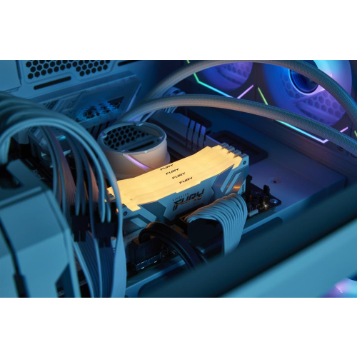 Kingston FURY DDR5 32GB (2x16GB) 6000MHz CL32 Renegade White RGB XMP-10012558