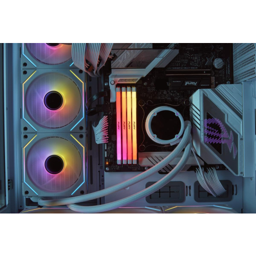 Kingston FURY DDR5 16GB (1x16GB) 6400MHz CL32 Renegade White RGB XMP-10012893