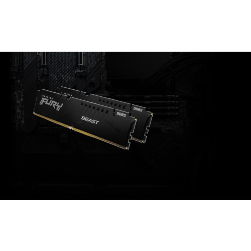 Kingston FURY DDR5 128GB (4x32GB) 5200MHz CL40 Beast Black XMP-10013137