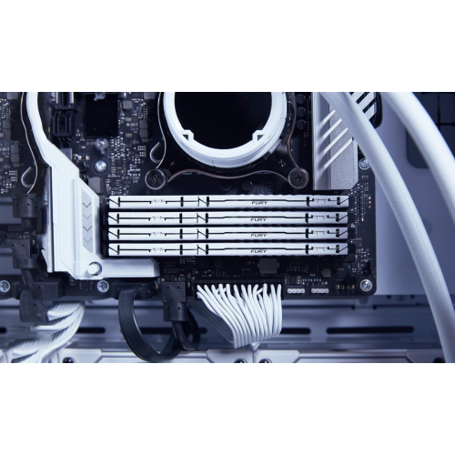 Kingston FURY DDR5 128GB (4x32GB) 5200MHz CL40 Beast White-10013165