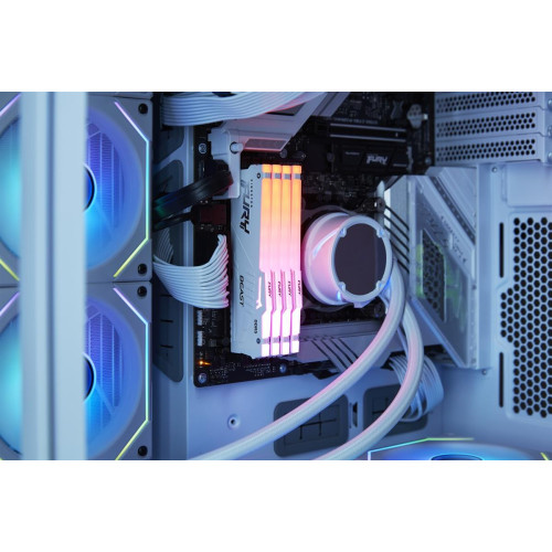 Kingston FURY DDR5 128GB (4x32GB) 5600MHz CL40 Beast White RGB-10013216