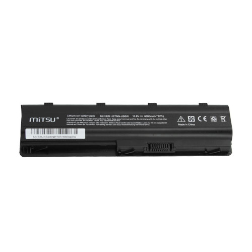 Bateria Mitsu do Compaq Presario CQ42, CQ62, CQ72 (6600mAh)-1001642