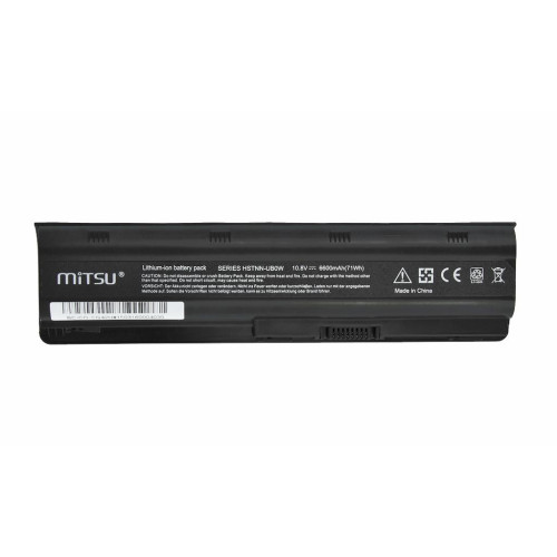 Bateria Mitsu do Compaq Presario CQ42, CQ62, CQ72 (6600mAh)-1001643