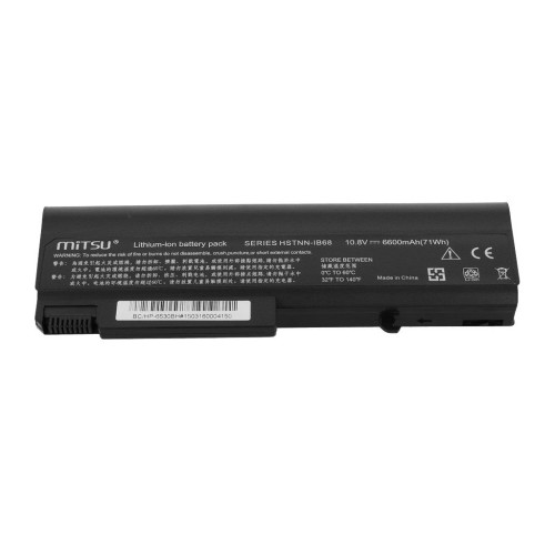 Bateria Mitsu do HP 6530b, 6735b, 6930p (6600mAh)-1001693