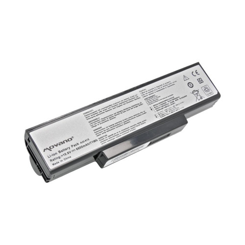 Bateria Movano do Asus K72, K73, N73, X77 (6600mAh)-1001734