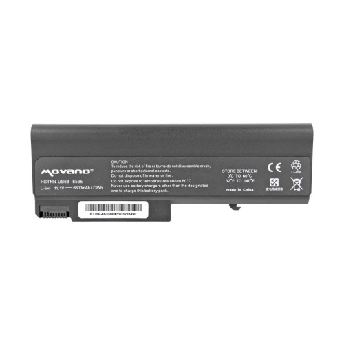 Bateria Movano do HP 6530b, 6735b, 6930p (6600mAh)-1001751