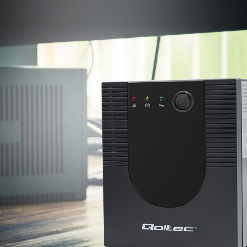 QOLTEC ZASILACZ AWARYJNY UPS LINE INTERACTIVE | MONOLITH | 1500VA | 900W-10018053