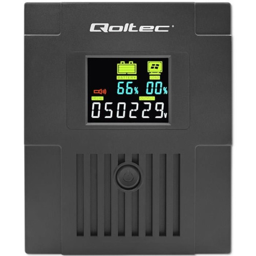 QOLTEC ZASILACZ AWARYJNY UPS LINE INTERACTIVE | MONOLITH | 1500VA | 900W | LCD | USB-10018062