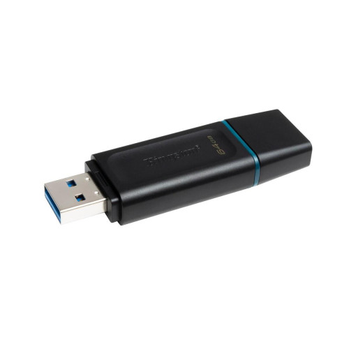KINGSTON FLASH 64GB USB 3.2 Gen 1 DataTraveler Exodia (B+T)-10027364