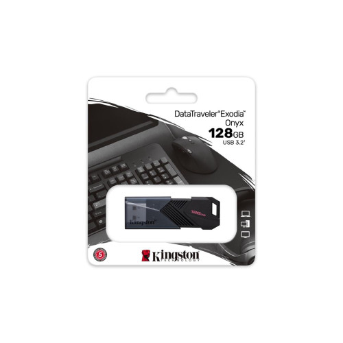 KINGSTON FLASH 128GB USB3.2 DataTraveler Exodia Onyx-10027420