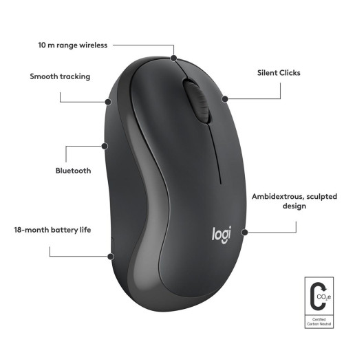 MYSZ LOGITECH M240 Bluetooth Graphite-10027918