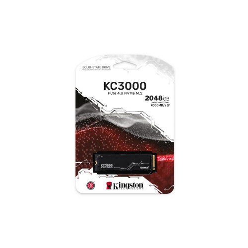 Dysk SSD Kingston KC3000 (2TB; M.2 2280; PCIe 4.0 x4 NVMe; SKC3000D/2048G)-10035940