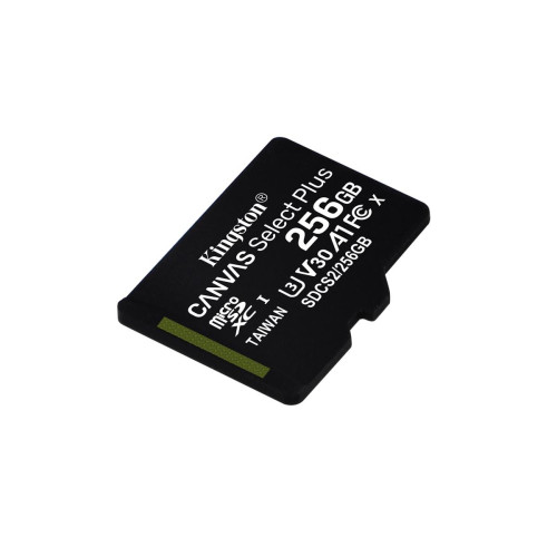 Karta pamięci Kingston Canvas Select Plus SDCS2/256GBSP (256GB; Class 10, Class A1; Karta pamięci)-10040560