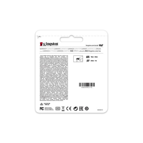 Karta pamięci Kingston Canvas Select Plus SDS2/64GB (64GB; Class U1, V10; Karta pamięci)-10040571