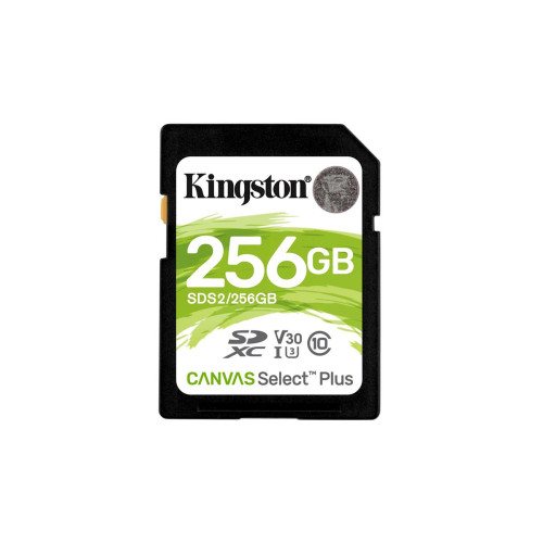 Karta pamięci Kingston Canvas Select Plus SDS2/256GB (256GB; Class U3, V30; Karta pamięci)-894126