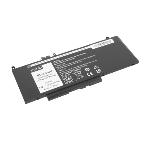 Bateria Mitsu do Dell Latitude E5450, E5550 - 7.4v-1004426