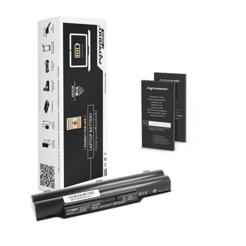 Bateria Movano Premium do Fujitsu A530, AH531 (5200 mAh)-1004895