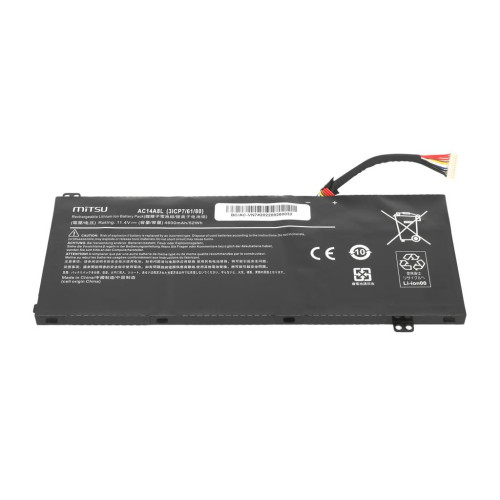 Bateria Mitsu do Acer Aspire V15, VN7-1005411
