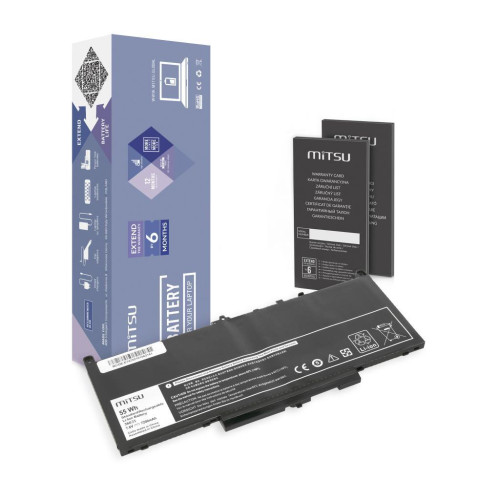 Bateria Mitsu do Dell Latitude E7270, E7470-1005634