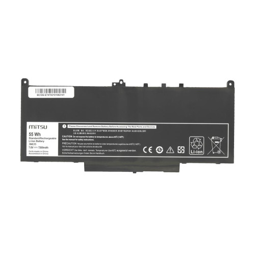 Bateria Mitsu do Dell Latitude E7270, E7470-1005638