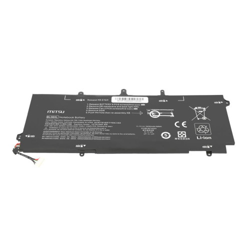Bateria Mitsu do HP EliteBook Folio 1040 G1, G2-1005881