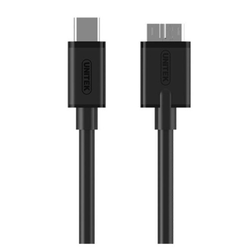 Kabel USB TYP-C do microUSB 3.0 1m Y-C475BK -1006878