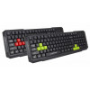 Klawiatura przewodowa Gaming Usb Aspis Zielona-1010791