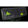 Klawiatura przewodowa Gaming Usb Aspis Zielona-1010792