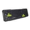 Klawiatura przewodowa Gaming Usb Aspis Zielona-1010794