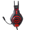 Słuchawki z mikrofonem gaming Deathstrike Czerwone-1014328