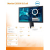 Monitor E2020H 19.5 cali LED TN (1600x900) /16:9/VGA/DP 1.2/3Y PPG-1014334