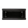 Szafka wisząca rack 4U 600x450 czarna szklane drzwi-10156277