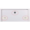Szafka wisząca rack 4U 600x450 szara szklane drzwi-10156321