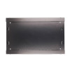 Szafka wisząca rack 6U 600x450 czarna szklane drzwi-10156352