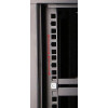 Szafka wisząca rack 6U 600x450 czarna szklane drzwi-10156358