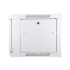 Szafka wisząca rack 6U 600x450 szara szklane drzwi-10156366