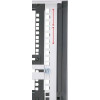 Szafka wisząca rack 6U 600x450 szara szklane drzwi-10156369