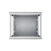 Szafka wisząca rack 9U 600x450 szara szklane drzwi-10156386