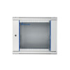 Szafka wisząca rack 9U 600x450 szara szklane drzwi-10156387