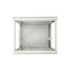 Szafka wisząca rack 9U 600x600 szara metalowe drzwi-10156496
