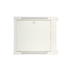 Szafka wisząca rack 9U 600x600 szara metalowe drzwi-10156497
