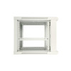 Szafka wisząca rack 9U 600x600 szara metalowe drzwi-10156500