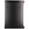 Szafka wisząca rack 12U 600x450 czarna szklane drzwi-10156518